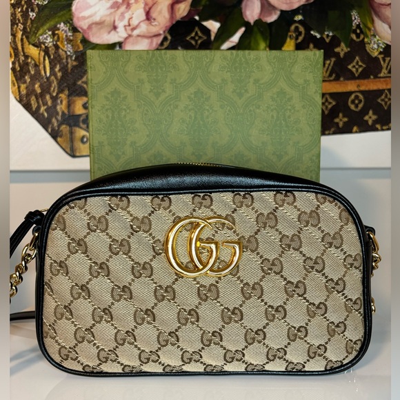 Gucci Handbags - 🤎✨SOLD✨🤎 Gucci GG Marmont Quilted Camera Crossbody Bag